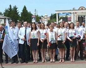 Росреестр принял участие в памятных мероприятиях в Курской области